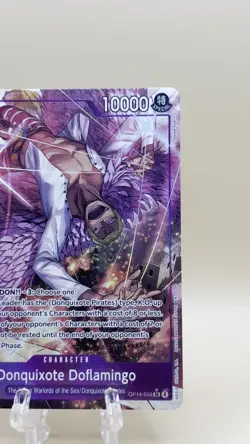 Donquixote Doflamingo Alt Alternate Art OP14-069 THE AZURE SEA'S SEVEN One Piece - Image 2