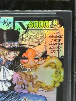 One Piece 2023 Kingdoms Of Intrigue ENG #OP04083 Sabo Manga Art SR BGS 9.5 - Image 4