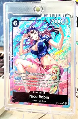 One Piece CCG Nico Robin OP12-087 SR Legacy of the Master English Edition - Image 1