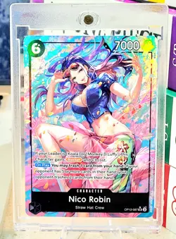 One Piece CCG Nico Robin OP12-087 SR Legacy of the Master English Edition - Image 3