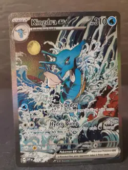Pokemon Kingdra ex Special Illustration Collection 131 Promo + Horsea + Seadra - Image 2