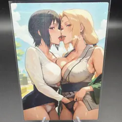 Shizune & Tsunade Anime Waifu Card Doujin ACG Goddess Holo - Image 2
