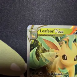 Pokemon TCG Leafeon VSTAR Crown Zenith Ultra Rare Card 14/159 NM Condition - Image 3