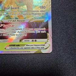 Pokemon TCG Leafeon VSTAR Crown Zenith Ultra Rare Card 14/159 NM Condition - Image 5