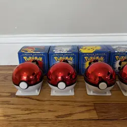 Pokemon 23k Burger King Gold Plated Trading Card Set Blue Box Lot Of 6 - Image 2