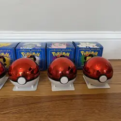 Pokemon 23k Burger King Gold Plated Trading Card Set Blue Box Lot Of 6 - Image 3