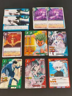 Hunter x Hunter KILLUA P HH 10 Card Miracle Battle Carddass Feitan Japan eb144 - Image 1