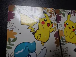 Pokemon Card Pronto Promo 2 SET Holo Prism Pikachu Pichu Quaxly #6354 EX - Image 3