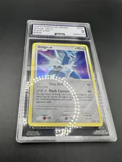 Pokemon TCG Dialga Diamond & Pearl Promo Card DP26 Grade 9 - Image 1