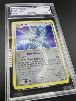 Pokemon TCG Dialga Diamond & Pearl Promo Card DP26 Grade 9 - Image 4