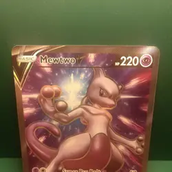 Mewtwo V SWSH: Sword & Shield Holo Promo Card! SWSH229 NM - Image 2
