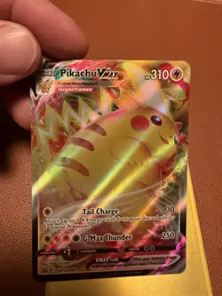 Pikachu VMAX SWSH286 Black Star Promo Card - Image 1