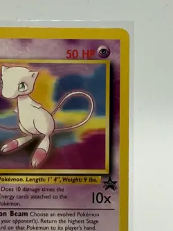 Pokemon Mew 50 HP Promo Regular Card Wotc Promo 08/53 English - Image 4