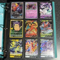 Pokemon Cards Huge Collection Binder COMIC Jumbo Alt Art Pikachu Charizard LOT H - Image 1