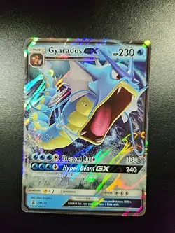 Gyarados GX SM212 NM Foil Promo Ultra Rare Pokemon Card - Image 1