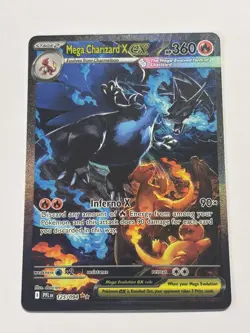 Mega Charizard X EX 125/094 Pokemon Card TCG - Image 1