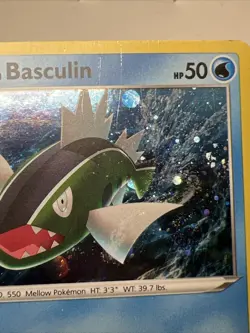 HD SWIRL Hisuian Basculin SWSH273 Sword & Shield Promo Pokemon Card - Image 4