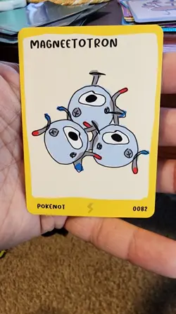 Magneetotron #0082 Dysfunctional Passholder Pokenot Pokenots 151 Card magneton - Image 1