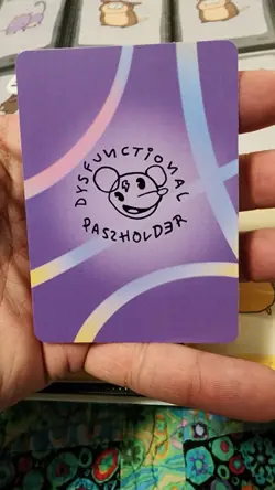 Pokenots 151 Bigpup Card #0059 Dysfunctional Passholder Arcanine pokemon fan art - Image 2