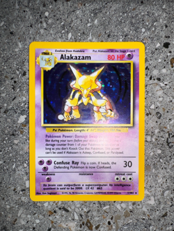 Pokemon TCG Cards Alakazam 1/102 Base Set Holo Rare NM - Image 4
