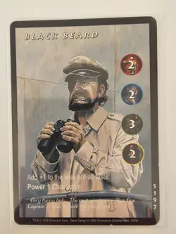 Tomb Raider CCG S197 - Black Beard - Slippery When Wet Rare Card - Image 1