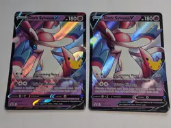 2x LOT - Dark Sylveon v SWSH134 2021 25th Anniversary Celebrations Promo Card - Image 1
