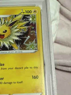 2021 Pokemon Jolteon TCG SWSH094 Holo Card Black Star Promo PSA 9 swirl ✨🌀✨ - Image 3