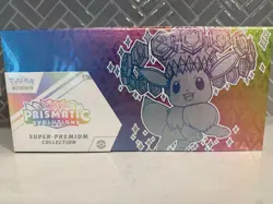 2025 Pokemon TCG Prismatic Evolution Super Premium Collection Box Factory Sealed - Image 1