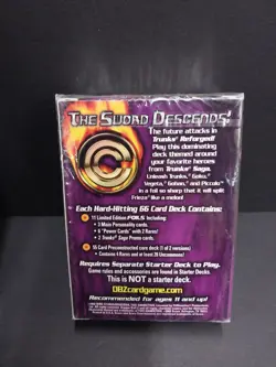 RARE Dragon Ball Z TCG Trunks Reforged Extreme Deck Limited Promo Cards NEW - Image 2