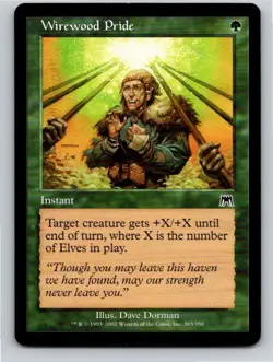 Magic the Gathering Wirewood Pride Onslaught MTG Free Shipping! - Image 1