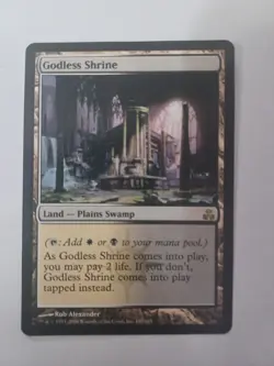 Godless Shrine Magic The Gathering Guildpact #157 Rare MTG TCG CCG - Image 1