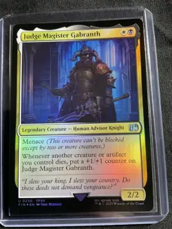Judge Magister Gabranth Final Fantasy Foil Legendary NM - Image 1