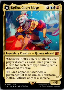 Kefka, Court Mage M FINAL FANTASY 231 NM Magic - Image 1