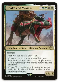 Ghalta and Mavren #225 (NM) March of the Machine MOM Magic MTG - Image 1