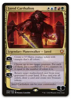 Jared Carthalion #2 (NM) Dominaria United DMC Magic MTG - Image 1
