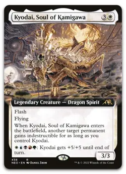 Kyodai, Soul of Kamigawa (Extended Art) #438 NM Kamigawa Neon Dynasty Magic MTG - Image 1