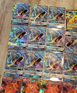 Pokemon Card Jumbo Lot Of 24 Charizard Gyrados Raichu Pikachu Entei Hidden Fates - Image 5