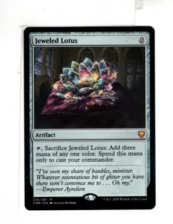 MTG SkeenAB Jeweled Lotus from Commander Legends. NM. - Image 1