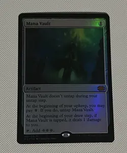 Mana Vault NM Foil Unplayed Double Masters 2022 Very Flat! MTG - Image 1