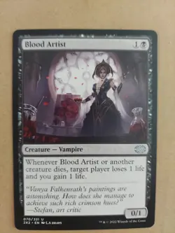 Blood Artist Double Masters 2022 Regular - Image 1
