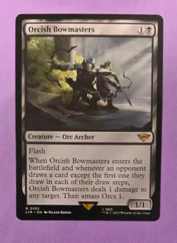 Orcish Bowmasters R Universes Beyond: The Lord of the Rings MTG NM/MT Unplayed - Image 1