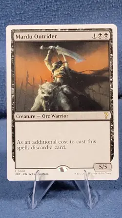Mardu Outrider NM White Border 0001 Mystery Booster 2 MTG Magic - Image 1