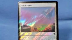 Ash Barrens (Surge Foil) NM - FOIL - C Commander: TMNT 060 - MTG - Image 5