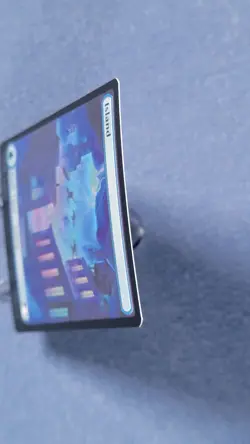 Surge Foil TMNT Full Art Island Land Magic the Gathering Mtg 306 NM C - Image 4