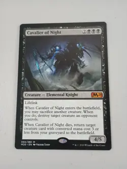 MTG Cavalier of Night Set 2020 94 Magic The Gathering NM - Image 1