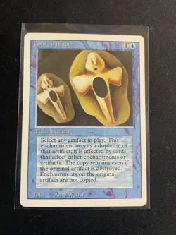MtG x1 Copy Artifact Revised Magic The Gathering (LIGHTLY PLAYED) - Image 1