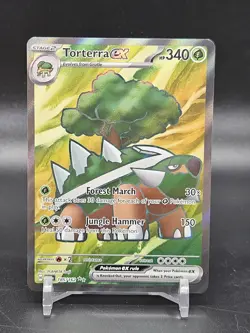 Pokemon Temporal Forces Ultra Rare Torterra EX 185/162 Pack Fresh NM - Image 1