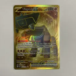 Pokemon Ting-Lu EX Gold Secret Rare Full Art Holo 275/193 Paldea Evolved - Image 1