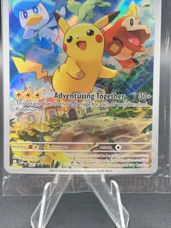 Pikachu 027 - Black Star Promo Paldea Evolved Pokemon TCG Sealed - Image 3