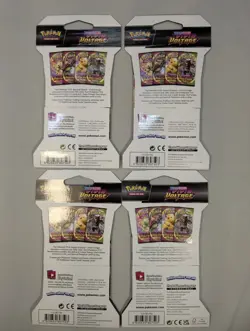 Pokemon TCG VIVID VOLTAGE Sleeved Booster Packs set Of 4 Factory Sealed New Pack - Image 2